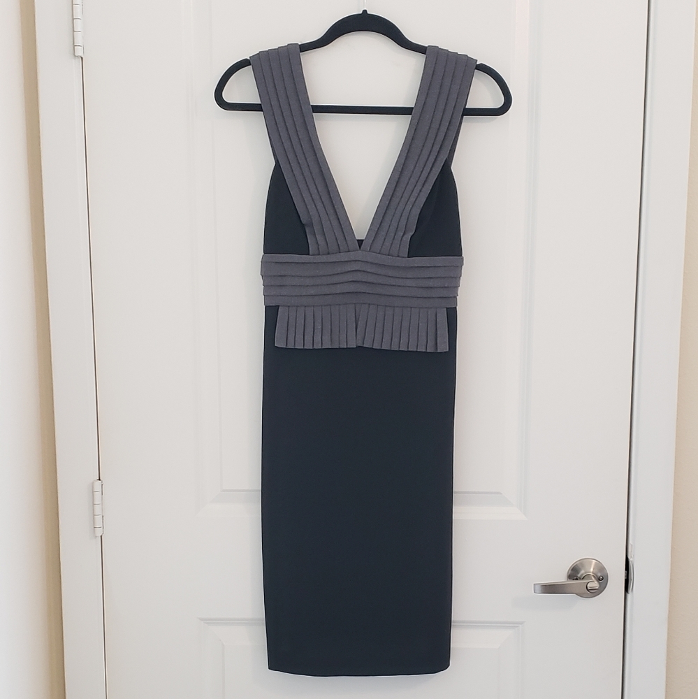 NWT Night Out Deep V Dress LBD